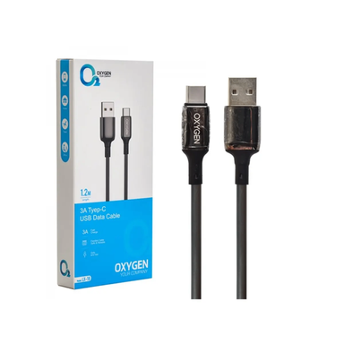 کابل شارژر USB به Type-C اکسیژن مدل LX18 طول 1.2 متر