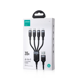 کابل شارژ 4 در 1 جوی روم مدل S-1T4018A18 طول 1.2 متر