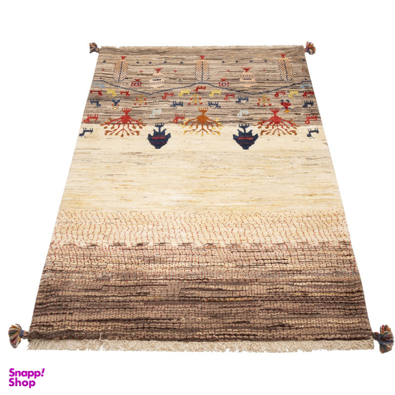 گبه دستباف سی پرشیا کد 122132 سایز 147x100 سانتی متر