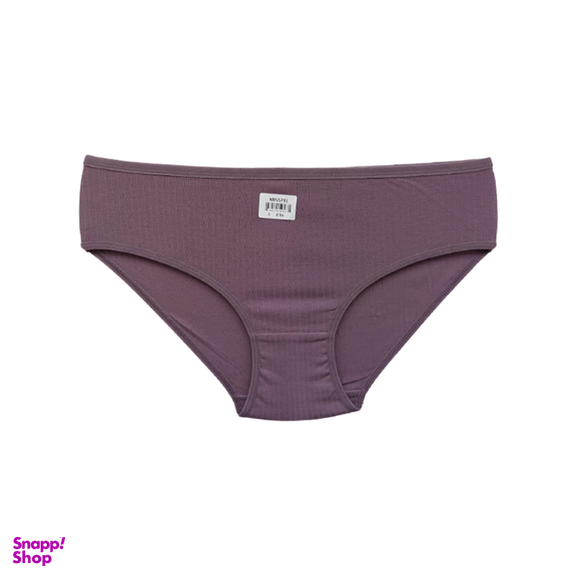 شورت زنانه اسلیپ میسپل طرح کبریتی کد PE-1105 رنگ بنفش