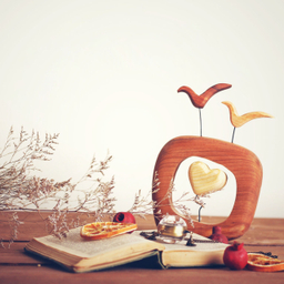 مجسمه کارکیا مدل پرستوهای عاشق
