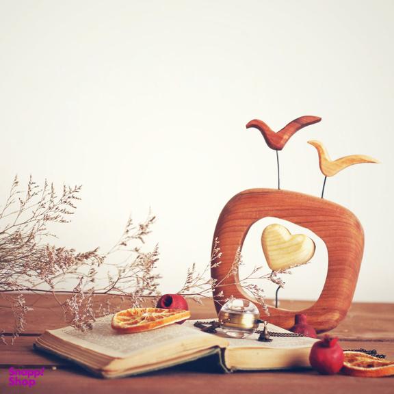 مجسمه کارکیا مدل پرستوهای عاشق