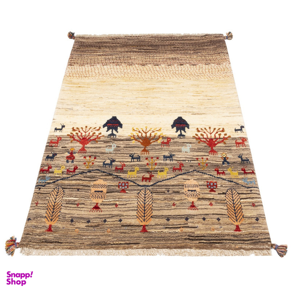 گبه دستباف سی پرشیا کد 122132 سایز 147x100 سانتی متر