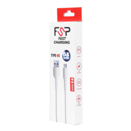 کابل شارژ USB به MicroUSB اف اس پی کد V-8 5A طول 1 متر