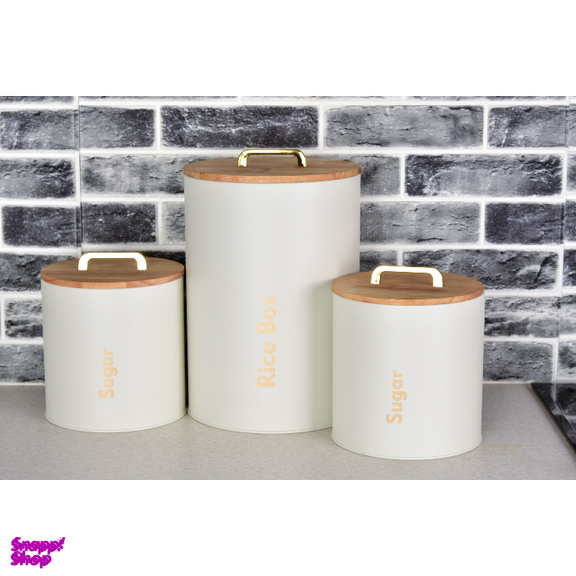 سرویس آشپزخانه 4 پارچه یونیک مدل درب چوبی دسته T کد 803