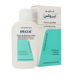 شامپو جوانه گندم ایروکس مدل Wheat Germ protein حجم 200 میلی‌ لیتر