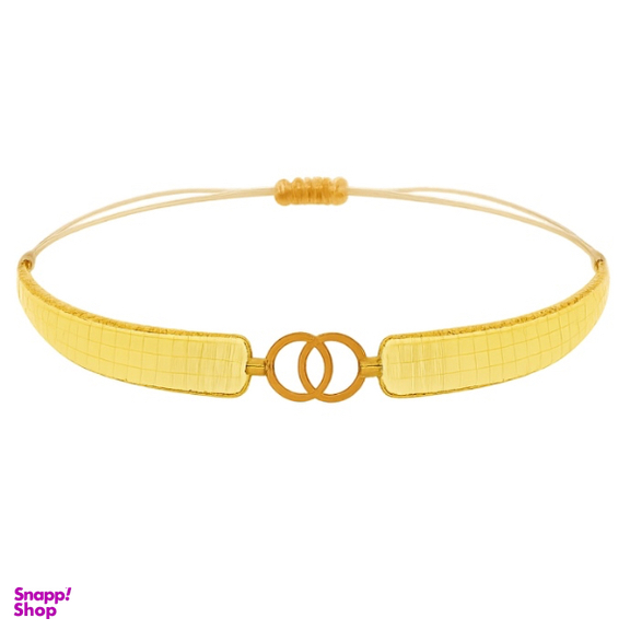 دستبند طلا 18 عیار زنانه مدل میوکی