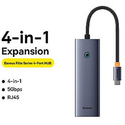 هاب 4 پورت Type-C بیسوس مدل BS-OH109