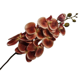 گل مصنوعی ارکیده کد 11053 رنگ زرشکی
