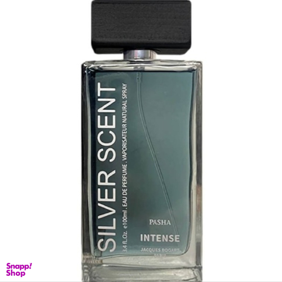 ادوپرفیوم مردانه پاشا مدل سیلور سنت اینتنس حجم 100 میلی‌ لیتر