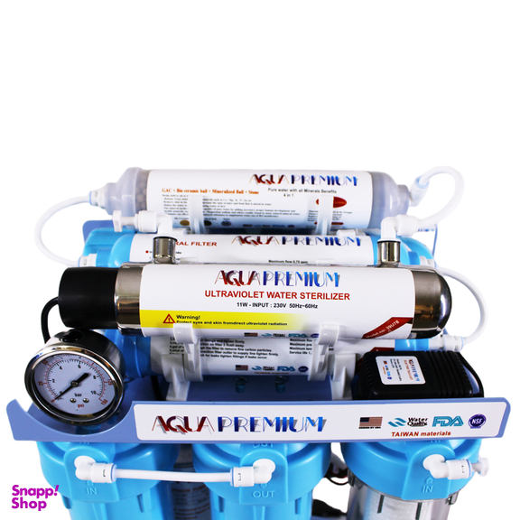 دستگاه تصفیه آب خانگی آکواپرمیوم مدل A8ABU11-BL-TP