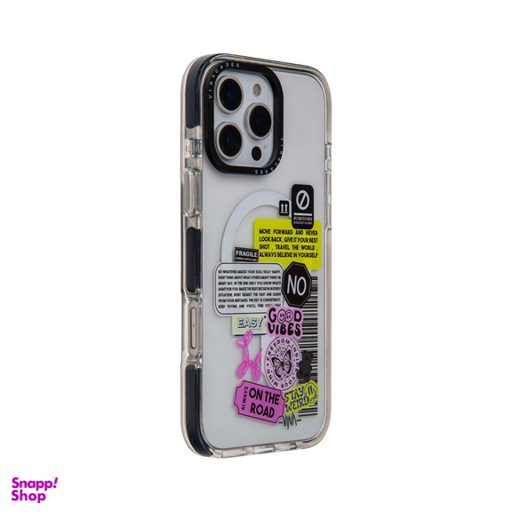 کاور موبایل ویناکیسز مدلGirl Tags MagSafe مناسب اپل iphone 16 pro max