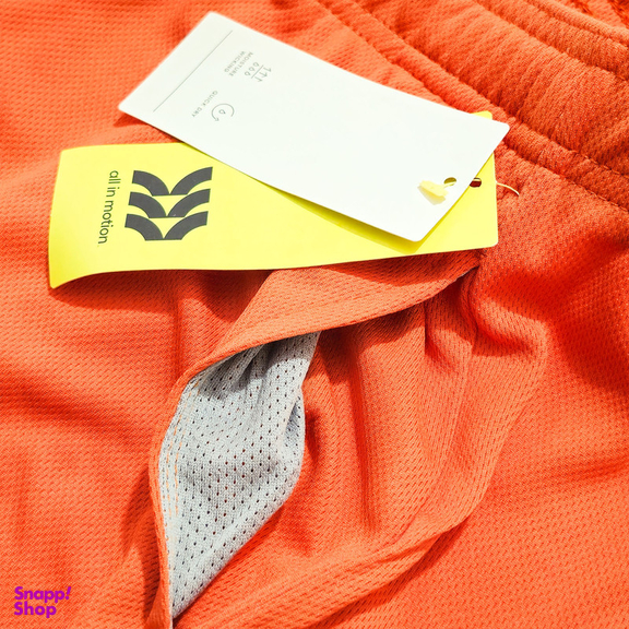 شلوارک ورزشی پسرانه آل این موشن مدل SEP-AULA0025 رنگ نارنجی