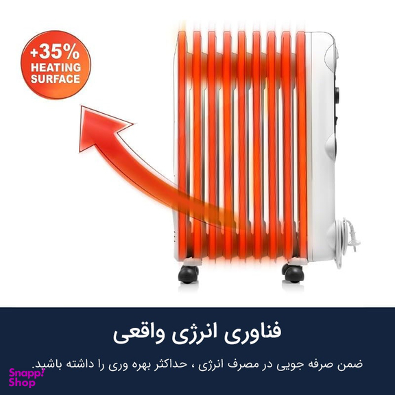 شوفاژ برقی دلونگی مدل TRRS1225