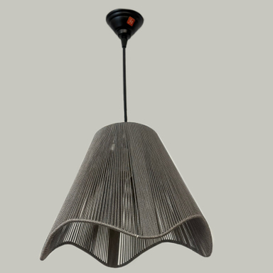 لوستر نورهام مدل مکرومه کنفی دفرمه ۲۰۳۰