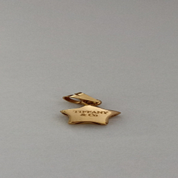 آویز گردنبند طلا 18 عیار زنانه مدل ستاره تیفانی