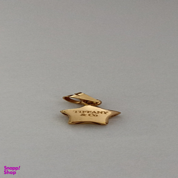 آویز گردنبند طلا 18 عیار زنانه مدل ستاره تیفانی