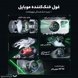 خنک کننده گوشی موبایل پلکستون مدل EX1 Pro