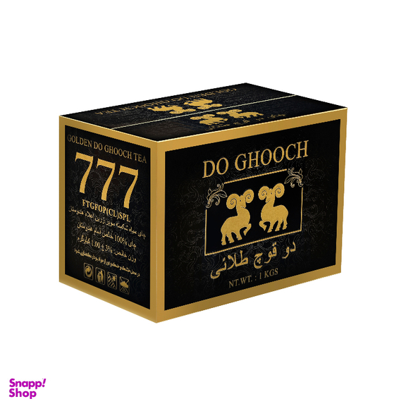 چای سیاه شکسته طلایی دو قوچ وزن 1 کیلوگرم