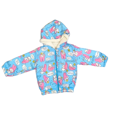 کاپشن دخترانه طرح کارتونی کد 127