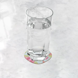 زیر لیوانی ترمه طراحان ایده مدل گلهای کد cfp070