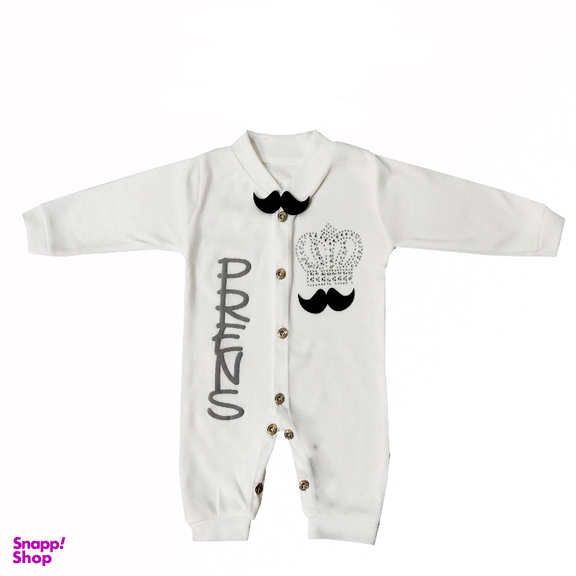 ست سرهمی و کلاه نوزادی مدل sibiloo رنگ سفید