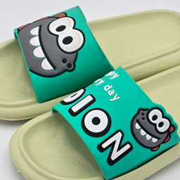 دمپایی زیتون مدل داینو کد 4752 رنگ سبز