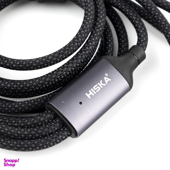 کابل تبدیل USB-C به Lightning / USB-C / Wireless هیسکا مدل LX-31 طول 1.2 متر
