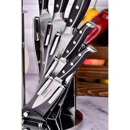 سرویس چاقو آشپزخانه 8 پارچه یونیک طرح 1 کد 5500