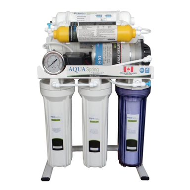 دستگاه تصفیه کننده آب خانگی آکوآ اسپرینگ مدل RO-S7-NATURE1200