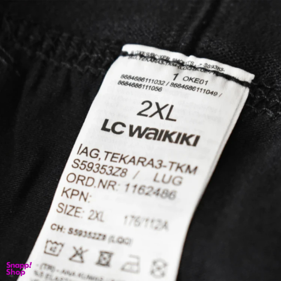 شورت مردانه ال سی وایکیکی مدل S59353Z8 مجموعه 3 عددی