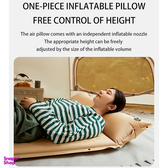 زيرانداز بادی اليافی نیچرهایک مدل D01 Auto Inflatable کد DZ014
