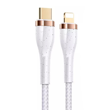 کابل فست شارژ Type-C به لایتنینگ یوسمز مدل US-SJ489 U64 20W PD Fast Cable طول 1.2 متر