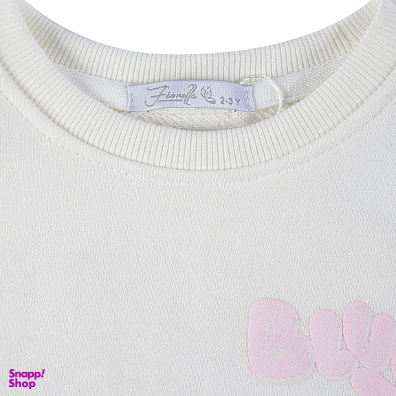 ست سویشرت و شلوار راحتی دخترانه فیورلا مدل بلوبی 25516