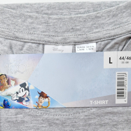 تیشرت زنانه دیزنی مدل میکی موس رنگ طوسی