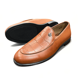 کفش کالج مردانه کد Sh5 رنگ قهوه ای