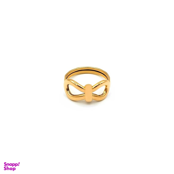 انگشتر طلا 18 عیار زنانه طرح پاپیونی کد 361 سایز 55