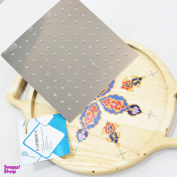 سردوش حمام پاپیروس مدل استیل قهرمان UP