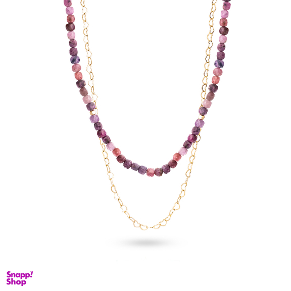 گردنبند زنانه الون مدل یاقوت گلفام