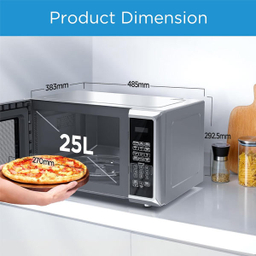 مایکروویو 25 لیتری لمسی میدیا مدل MIDEA EM925A2GU-SL