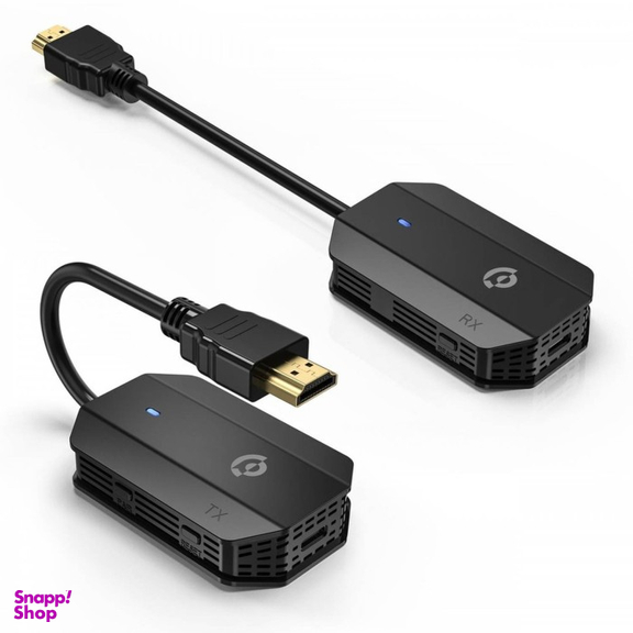 دانگل انتقال تصویر HDMI پاورولوژی مدل PHDMRABK بسته 2 عددی