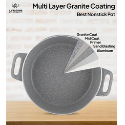 سرویس تابه 6 پارچه لایف اسمایل مدل LIFEP7STSHR-6-2