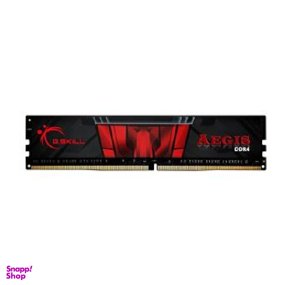 رم دسکتاپ DDR4 تک کاناله 3200 مگاهرتز CL16 جی اسکیل مدل AEGIS ظرفیت 16 گیگابایت
