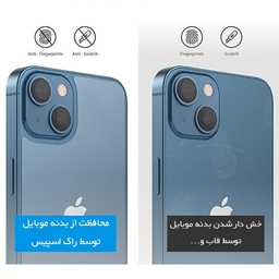 محافظ پشت گوشی شفاف راک اسپیس مدل HyGEL مناسب گوشی موبایل ناتینگ Phone 2a