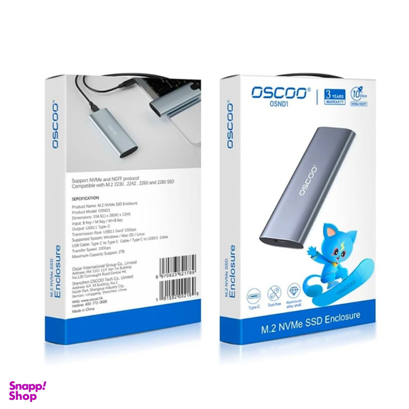 باکس حافظه SSD اسکو مدل M.2 OSND1