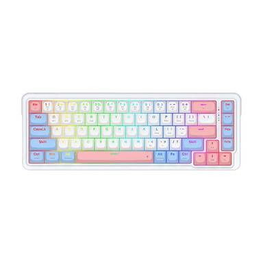 کیبورد بی سیم مخصوص بازی ردراگون مدل NOVA K709 PRO WBP RGB