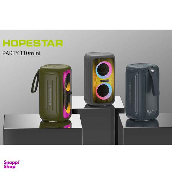 اسپیکر بلوتوثی قابل حمل هوپ استار مدل party 110 mini