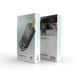 شارژر همراه گرین لاین مدل Transparent pro ظرفیت 20000 میلی آمپر ساعت