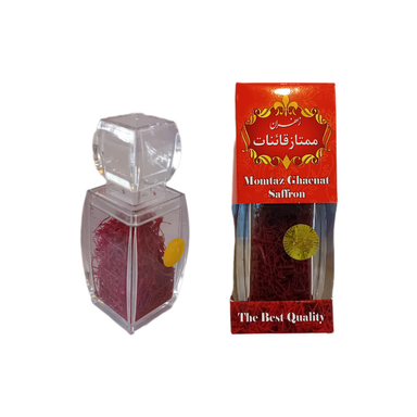 زعفران ممتاز قائنات وزن 1 مثقال بسته بندی کریستال