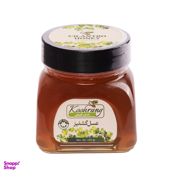 عسل طبیعی گشنیز رویال کندو کوهرنگ وزن 450 گرم